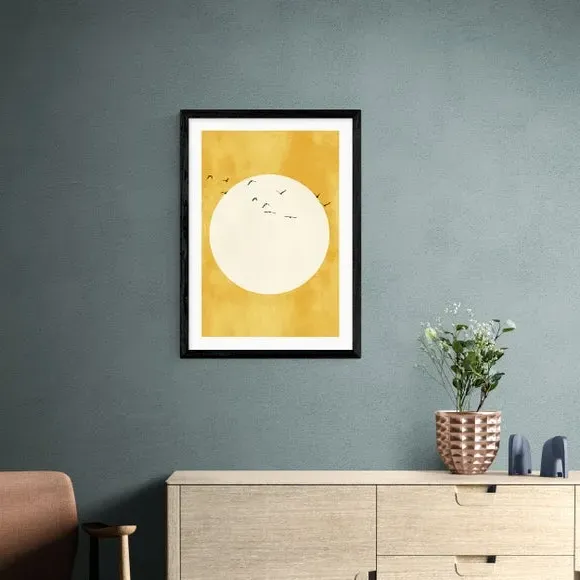 Eternal Sunshine Wall Print - Yellow