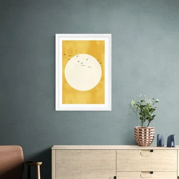 Eternal Sunshine Wall Print - Yellow