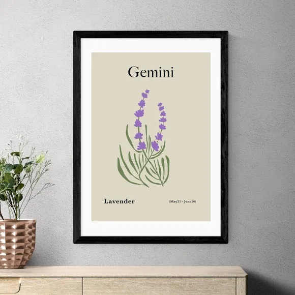 Gemini Art Print - Sage, Archival Paper