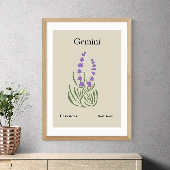 Gemini Art Print - Sage, Archival Paper