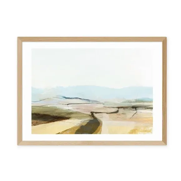 Landscape Wall Print - Multicolor, Archival Paper