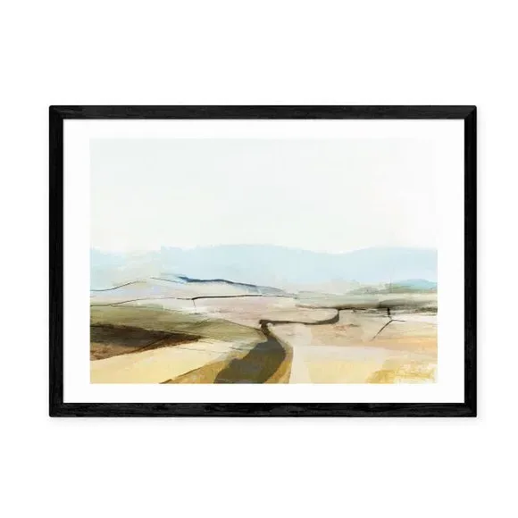 Landscape Wall Print - Multicolor, Archival Paper