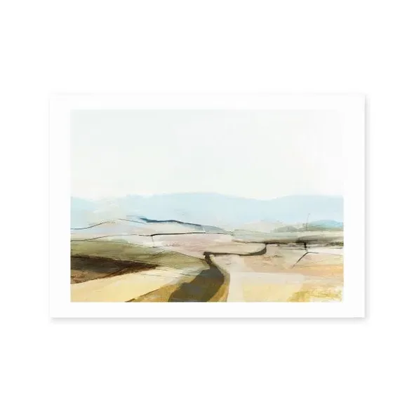 Landscape Wall Print - Multicolor, Archival Paper