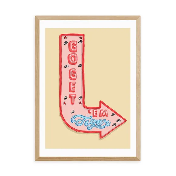 Motivational Wall Print - Multicolor, Paper