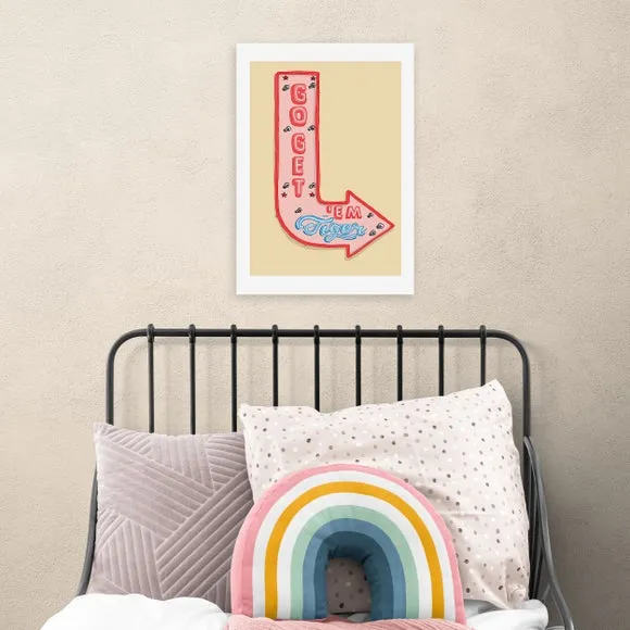 Motivational Wall Print - Multicolor, Paper image