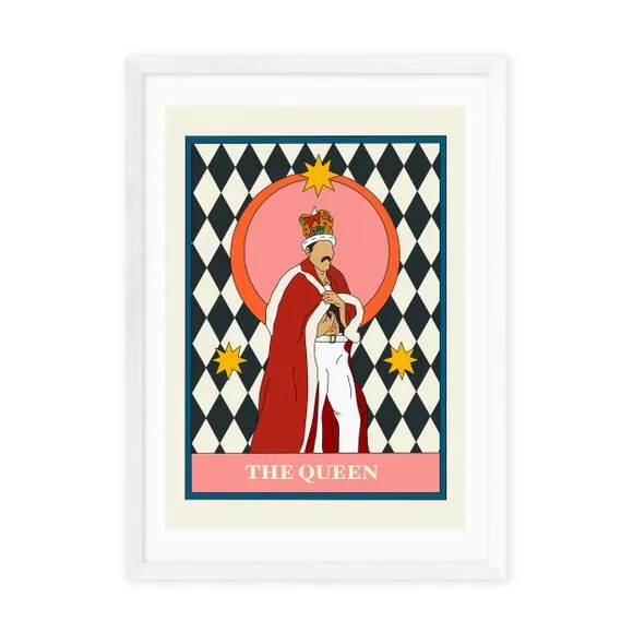 Music Art Print with Tarot Design - Multicolor