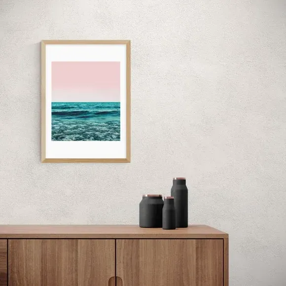 Ocean Main Art Print - Multicolor, Paper