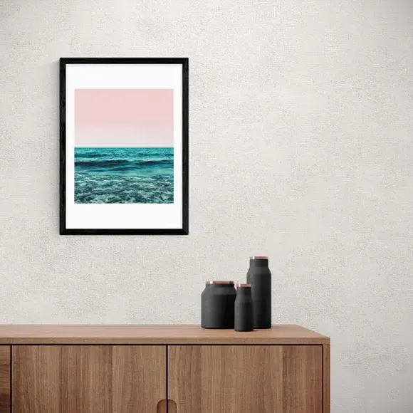 Ocean Main Art Print - Multicolor, Paper