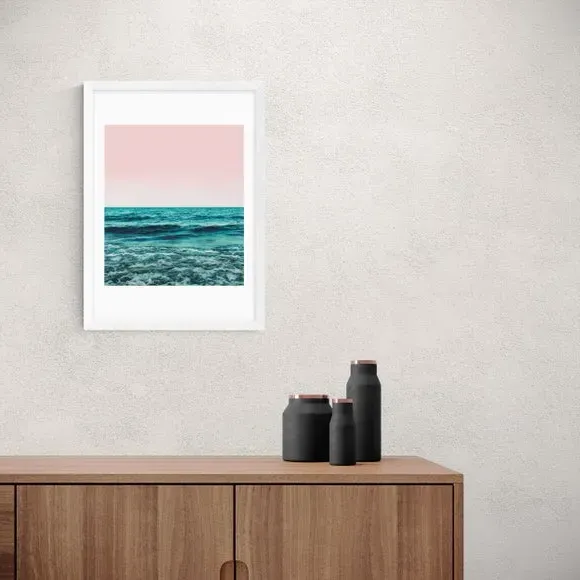 Ocean Main Art Print - Multicolor, Paper