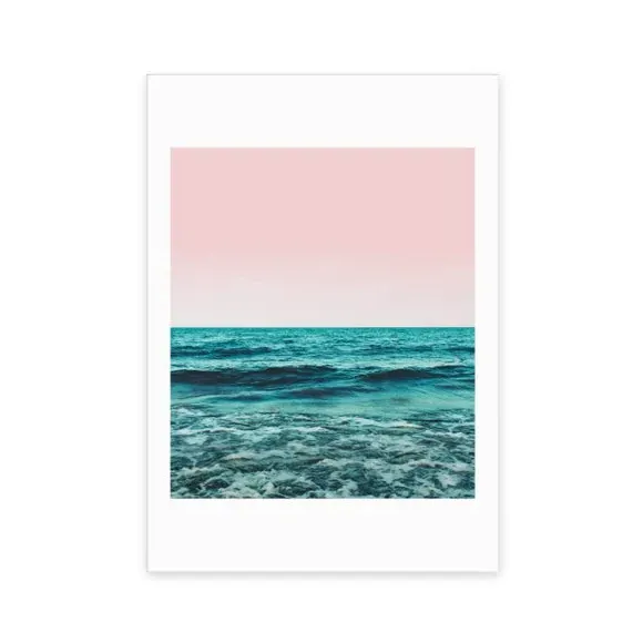 Ocean Main Art Print - Multicolor, Paper image