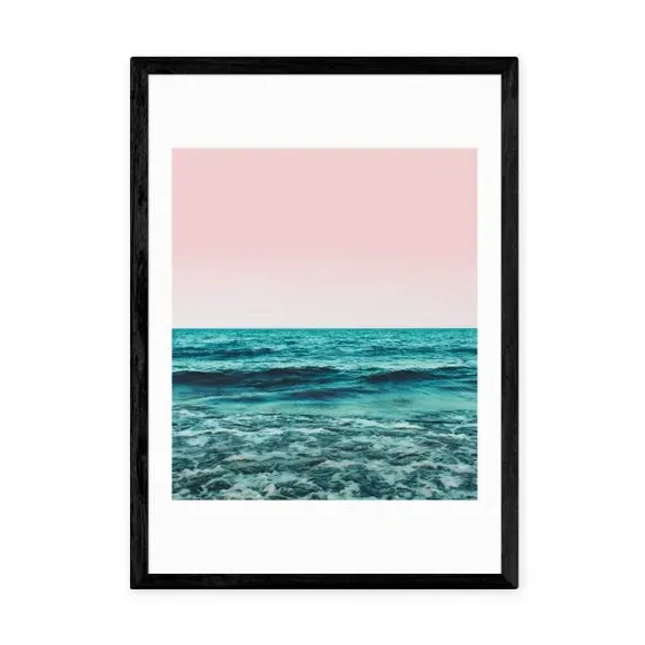 Ocean Main Art Print - Multicolor, Paper