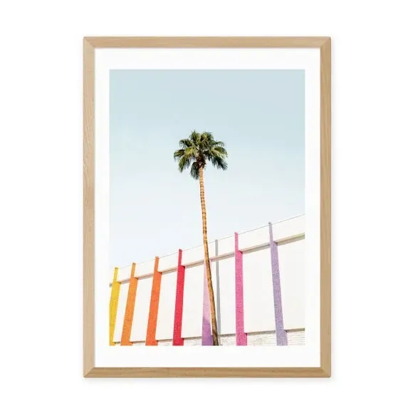 Palm Spring Colours II Art Print - Multicolor