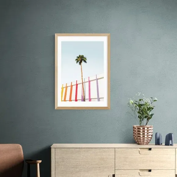 Palm Spring Colours II Art Print - Multicolor