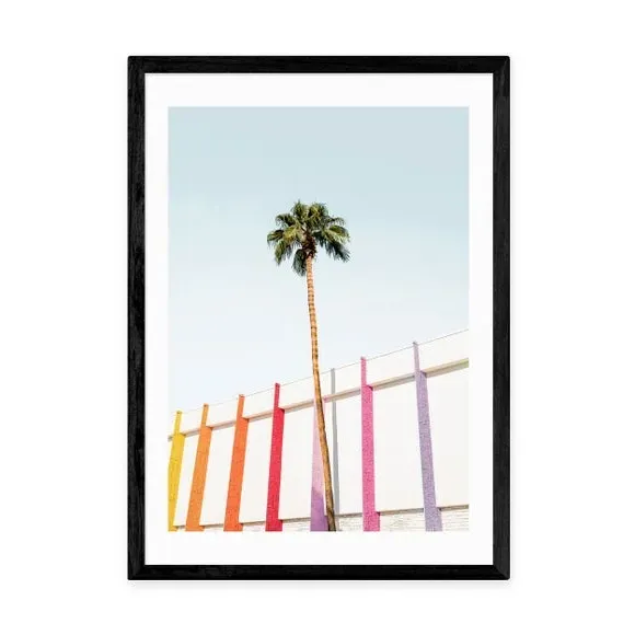 Palm Spring Colours II Art Print - Multicolor