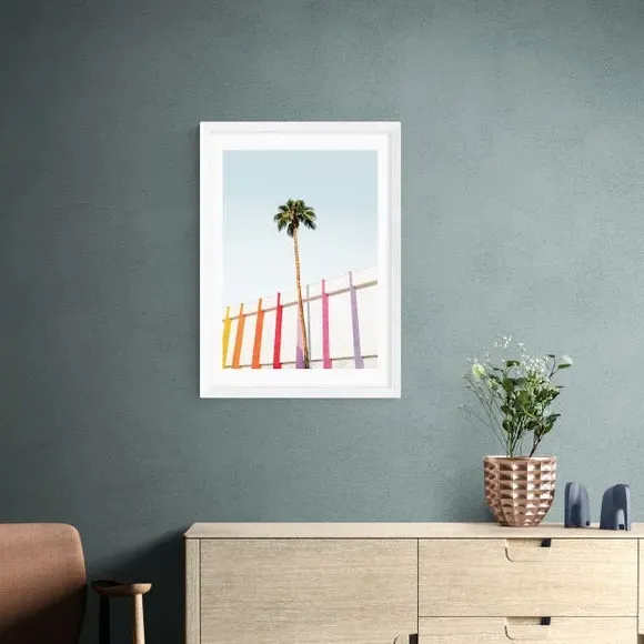 Palm Spring Colours II Art Print - Multicolor