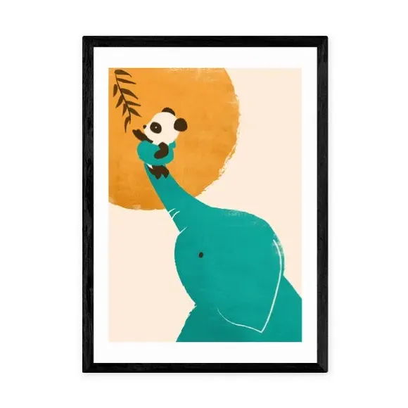 Portrait Animal Print - Multicolor, Paper