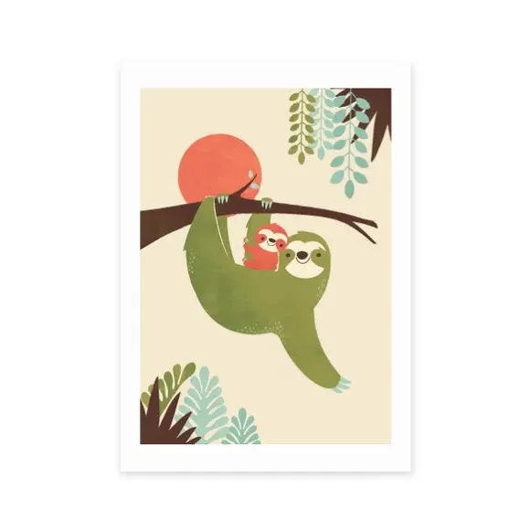 Portrait Animal Print - Multicolor, Paper image