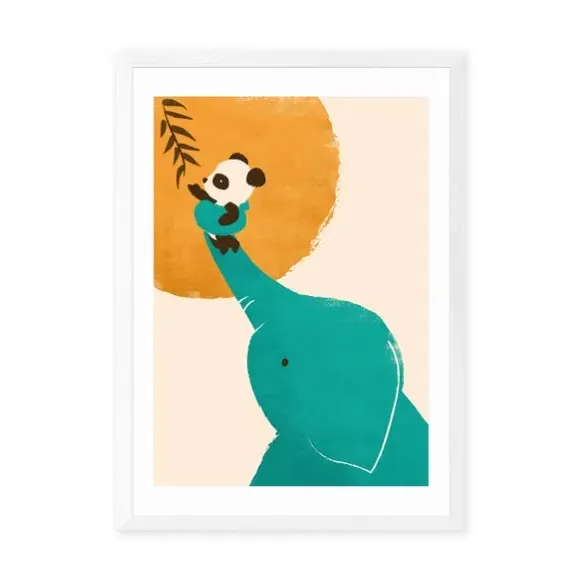 Portrait Animal Print - Multicolor, Paper