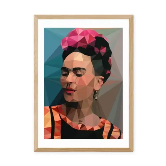 Portrait Art Print - Multicolor, Paper