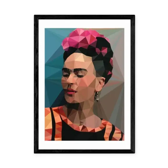 Portrait Art Print - Multicolor, Paper