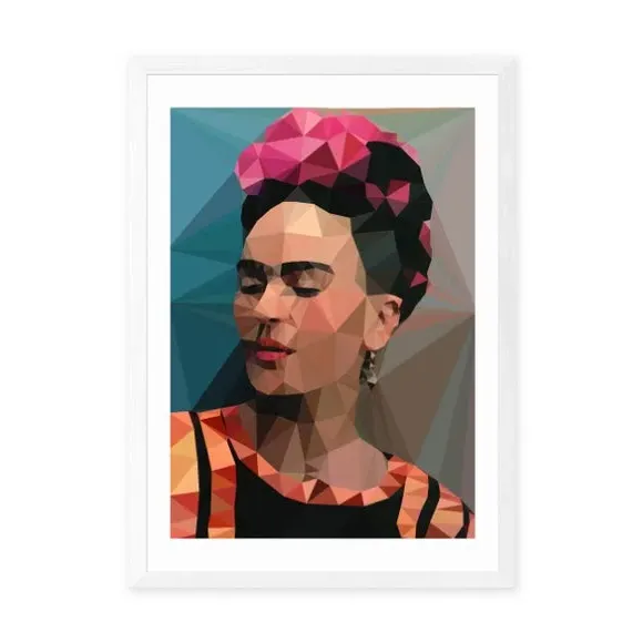 Portrait Art Print - Multicolor, Paper