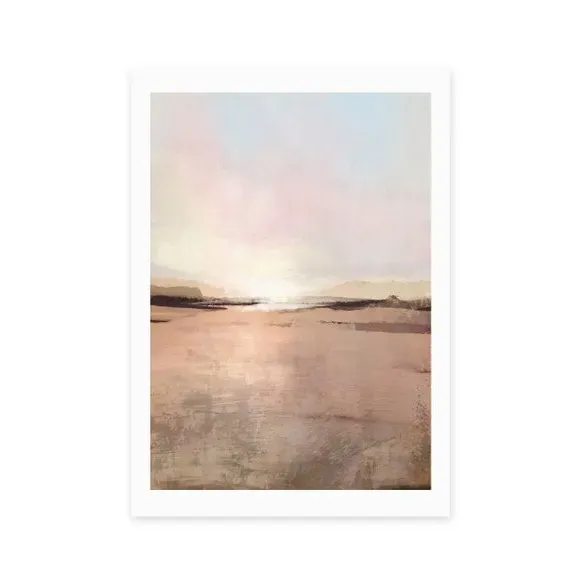 Portrait Landscape Print - Natural, Paper