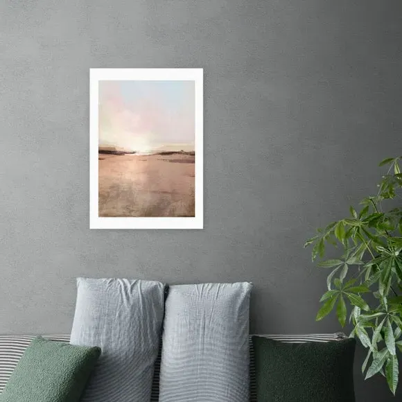 Portrait Landscape Print - Natural, Paper image