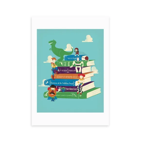 Portrait Wall Print - Multicolor, Paper