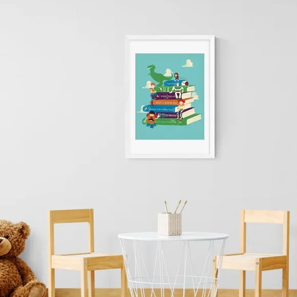 Portrait Wall Print - Multicolor, Paper