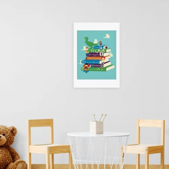 Portrait Wall Print - Multicolor, Paper image