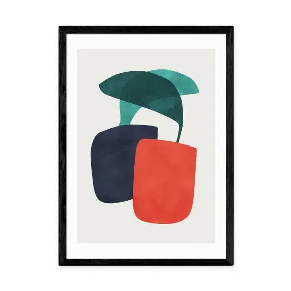 Still Life II Art Print - Red