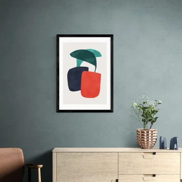 Still Life II Art Print - Red