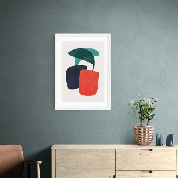 Still Life II Art Print - Red