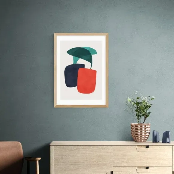 Still Life II Art Print - Red