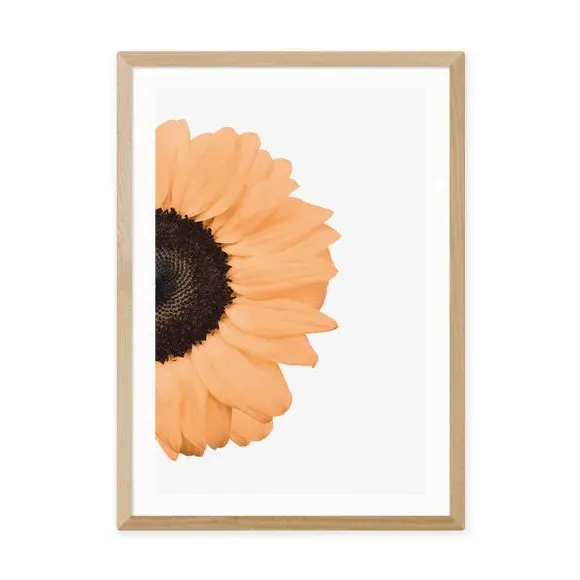 Sunflower Wall Print - Yellow, Archival Paper