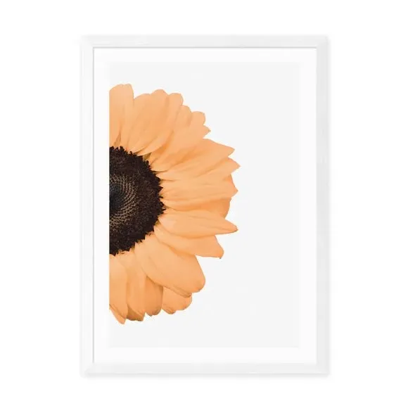 Sunflower Wall Print - Yellow, Archival Paper