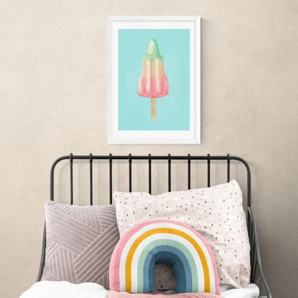 Take Off Wall Print - Blue, Archival Paper