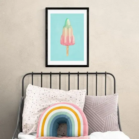 Take Off Wall Print - Blue, Archival Paper