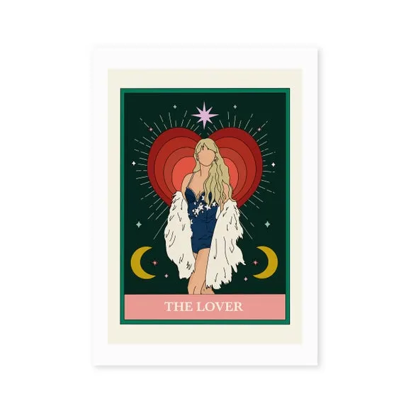Tarot Art Print - Multicolor, Archival Paper
