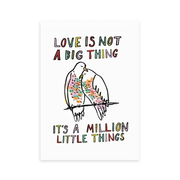 Typography Framed Print - Multicolor, Paper