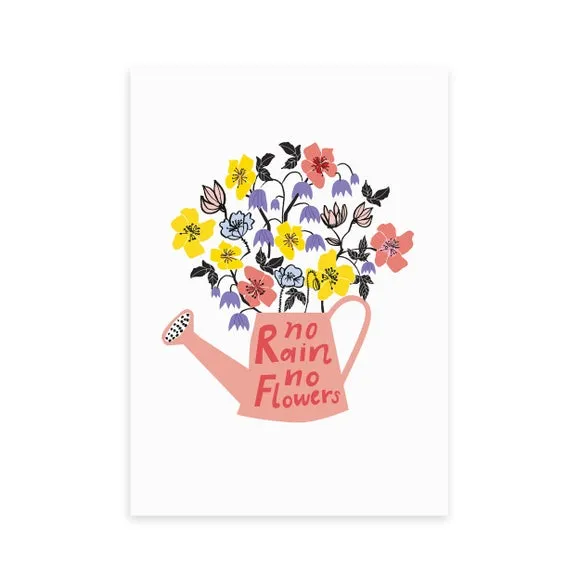 Typography Framed Print - Multicolor, Paper