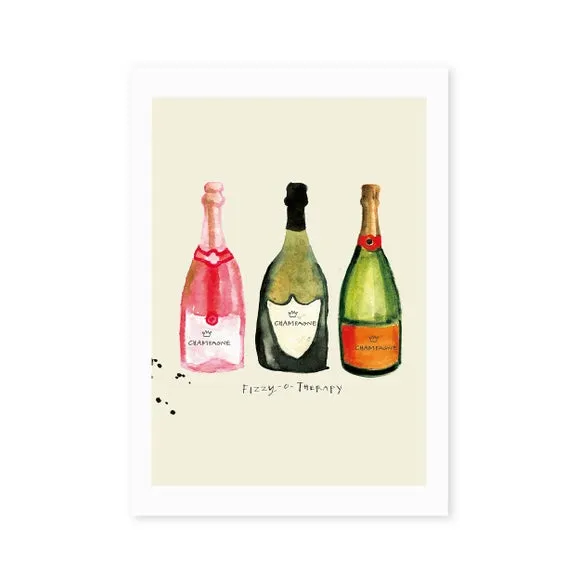 Typography Wall Print - Multicolor, Paper