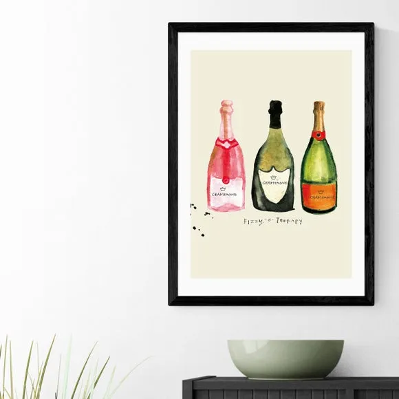 Typography Wall Print - Multicolor, Paper