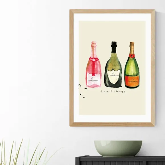 Typography Wall Print - Multicolor, Paper