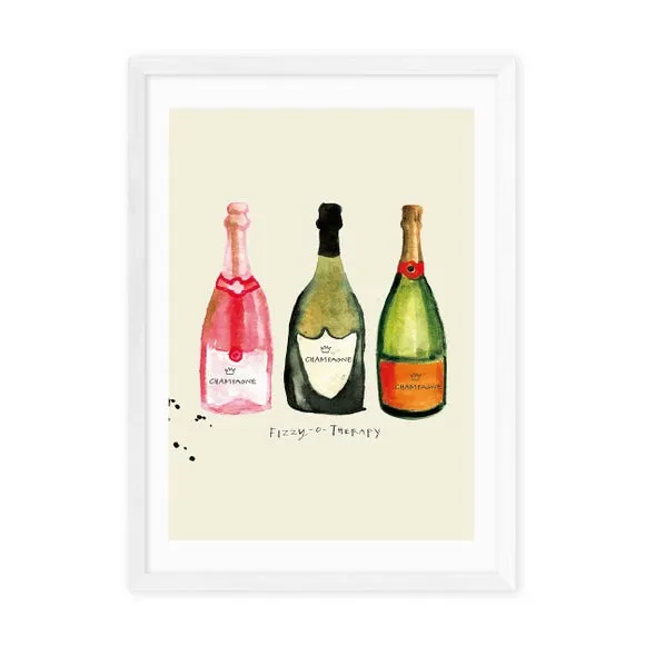 Typography Wall Print - Multicolor, Paper