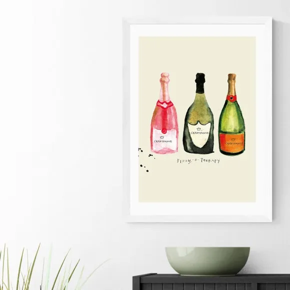Typography Wall Print - Multicolor, Paper