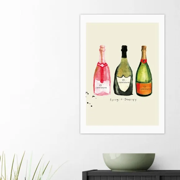 Typography Wall Print - Multicolor, Paper image