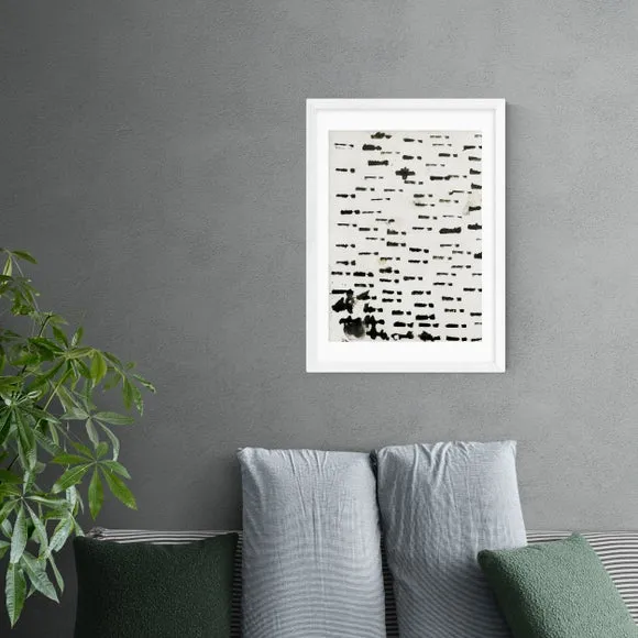 Wabi Sabi Wall Print - Black, Archival Paper