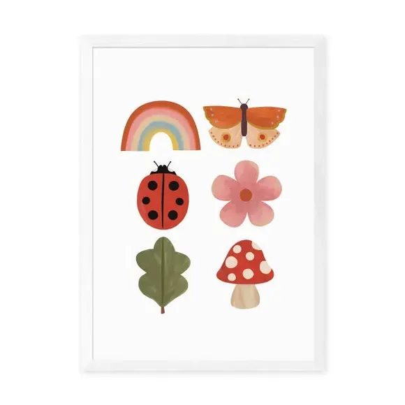 Woodland Wonders Art Print - Multicolor, Paper