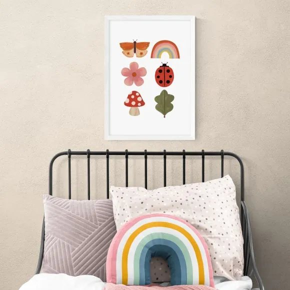 Woodland Wonders Art Print - Multicolor, Paper